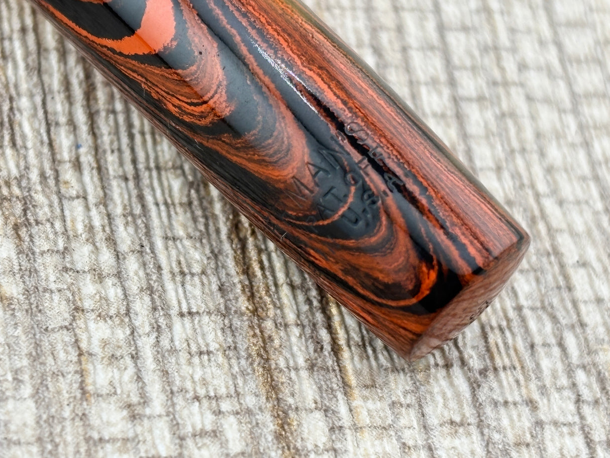 Waterman 55 Set Red/Orange Woodgrain Hard Rubber - Fountain Pen