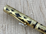 Waterman 0552 Basketweave Gold Filled Circa 1920 - Fountain Pen