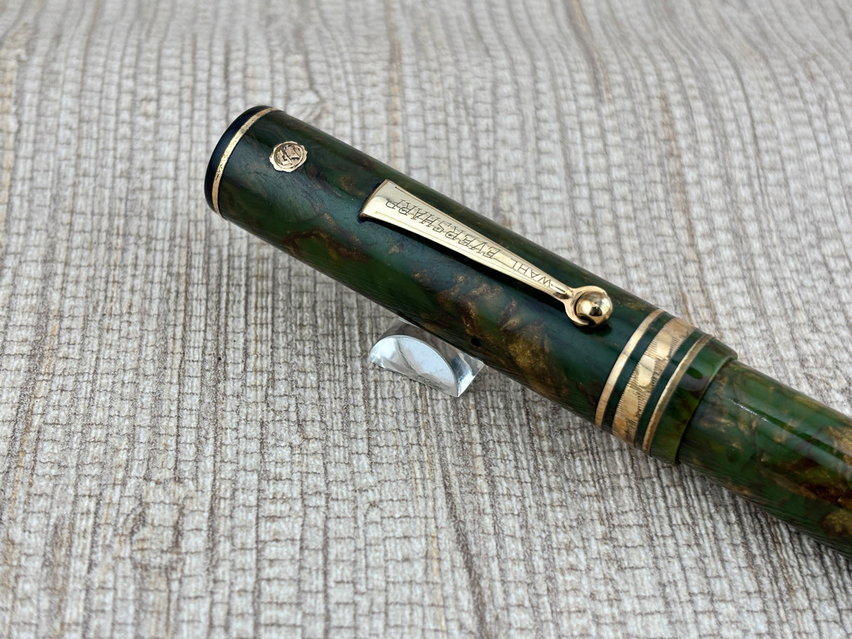 Wahl-Eversharp Gold Seal Decoband Brazilian Green - Fountain Pen