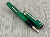 Wahl-Eversharp Gold Seal Decoband Green Jade - Fountain Pen