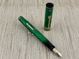 Wahl-Eversharp Gold Seal Decoband Green Jade - Fountain Pen