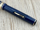 Wahl-Eversharp Gold Seal Decoband Blue Lapis - Fountain Pen