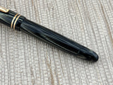 Montblanc 242 Grey Tiger Eye OBB Nib!  condition - condition! - Fountain Pen