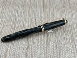 Montblanc 242 Grey Tiger Eye OBB Nib!  condition - condition! - Fountain Pen