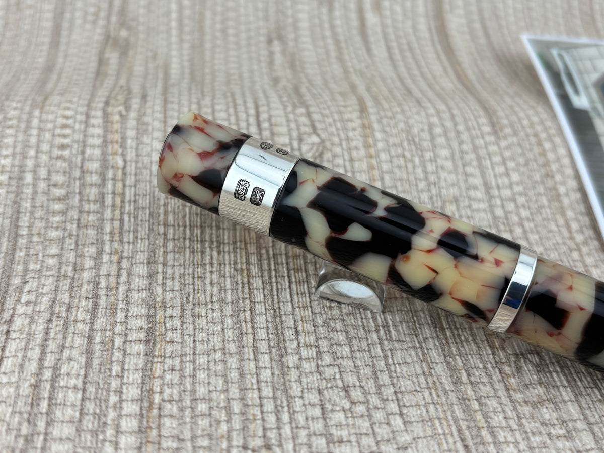 Yard-o-Led Astoria Grand Cream Ebony  Rollerball Pen