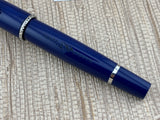 Montegrappa "Monte Grappa" Blue Gold  Fountain Pen - Broad 14kt Gold Nib
