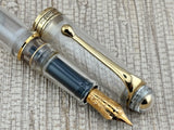 Aurora 88 Anniversario Clear Demonstrator Limited Edition #102/188 Fountain Pen - Extra Fine 18kt Gold Nib