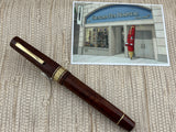 OMAS Cristoforo Colombo II Limited Edition Briarwood  Fountain Pen - Fine 18kt Gold Nib
