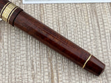 OMAS Cristoforo Colombo II Limited Edition Briarwood  Fountain Pen - Fine 18kt Gold Nib