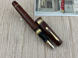 OMAS Cristoforo Colombo II Limited Edition Briarwood  Fountain Pen - Fine 18kt Gold Nib