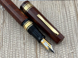 OMAS Cristoforo Colombo II Limited Edition Briarwood  Fountain Pen - Fine 18kt Gold Nib