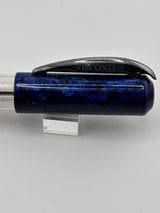 Visconti Rinascimento Silver & Blue Dust  - Fountain Pen
