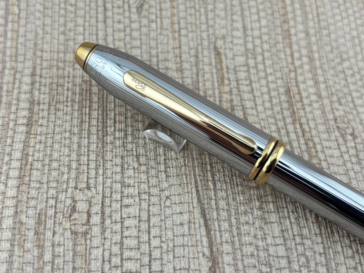 Cross Townsend Full Chrome - Rollerball Pen