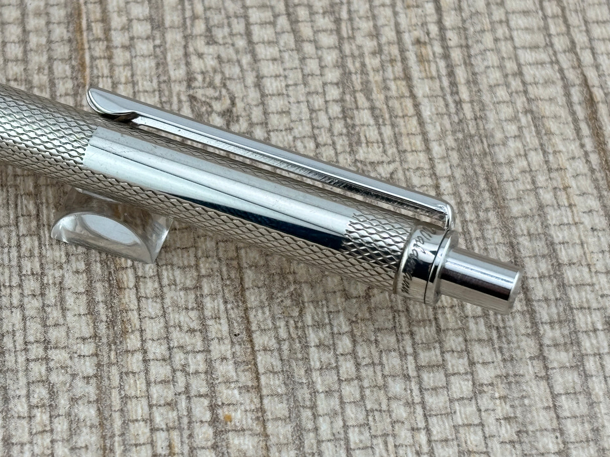 Waldmann Sterling Silver 925 Graindorge Guilloche - Ballpoint Pen