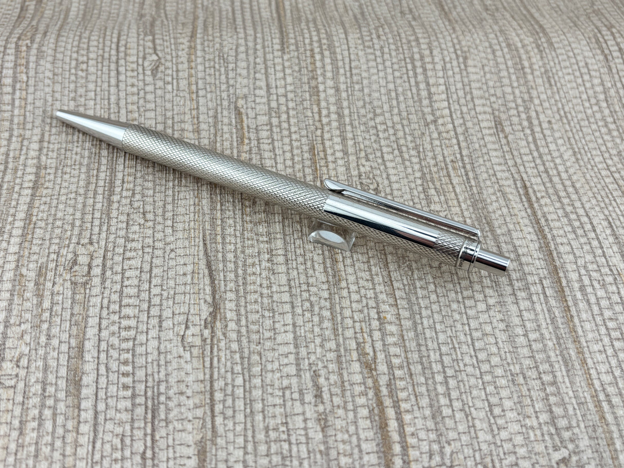 Waldmann Sterling Silver 925 Graindorge Guilloche - Ballpoint Pen