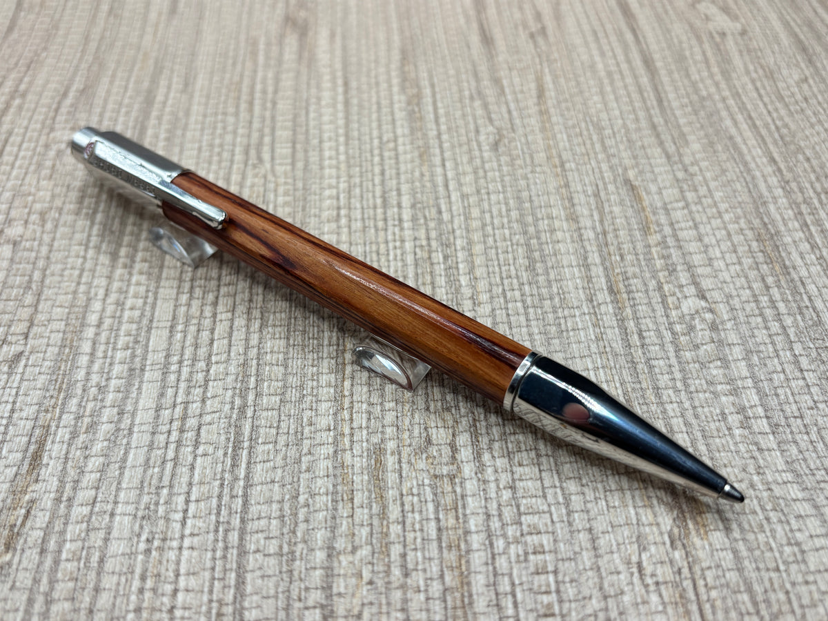 Caran D'ache Varius Metwood Rhodium Trim - Ballpoint Pen