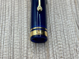 Omas Ogiva Navy Blue 14K Gold Nib - Fountain Pen