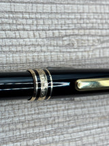 Montblanc Meisterstuck  Black Gold Trim - Rollerball Pen