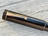PARKER Black Giant Fountain Pen - RARE!