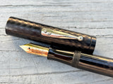 Waterman 58 Black Hard Rubber Chased  - Fountain Pen