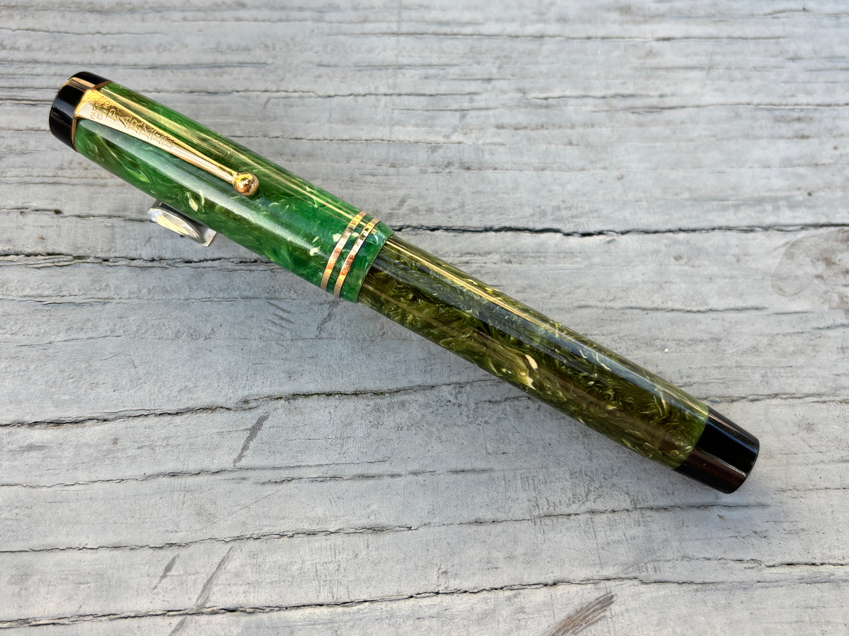 Parker Duofold Senior Streamline Green Jade - Fountain Pen