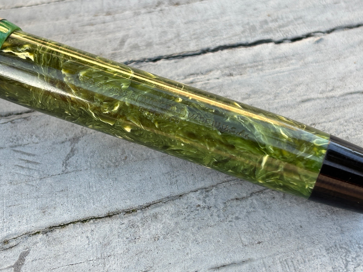 Parker Duofold Senior Streamline Green Jade - Fountain Pen