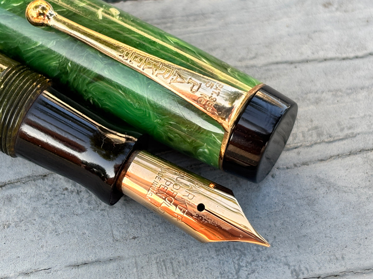Parker Duofold Senior Streamline Green Jade - Fountain Pen