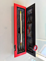 Rotring R 026399  Ball Pen Faceted Satin Chrome new in the box !