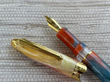 Jimmy's Pick - Nahvalur Horizon Dusk Gold Trim - Fountain Pen