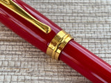 Jimmy's Pick - Aurora Ipsilon Red Gold Trim - Ballpoint Pen