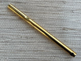 Jimmy's Pick - Aurora Hastil Sterling Silver 925 Vermeil Gold Plated Circa 1970 - Fountain Pen