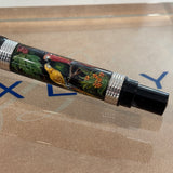 Bexley Pens Plus The of Paradise  Birds - 10K gold clip Hand Painted