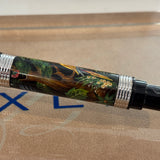 Bexley Pens Plus The of Paradise  Birds - 10K gold clip Hand Painted