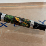 Bexley Pens Plus The of Paradise  Birds - 10K gold clip Hand Painted