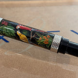Bexley Pens Plus The of Paradise  Birds - 10K gold clip Hand Painted