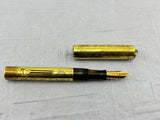 Waterman 0552 1/2V  Floral Leaves Pattern