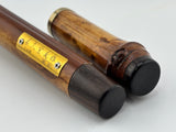 Sailor Susutake Smoked Bamboo Fountain Pen - Naginata Togi  Medium/Fine 21Kt Gold Nib - Extremely Rare!