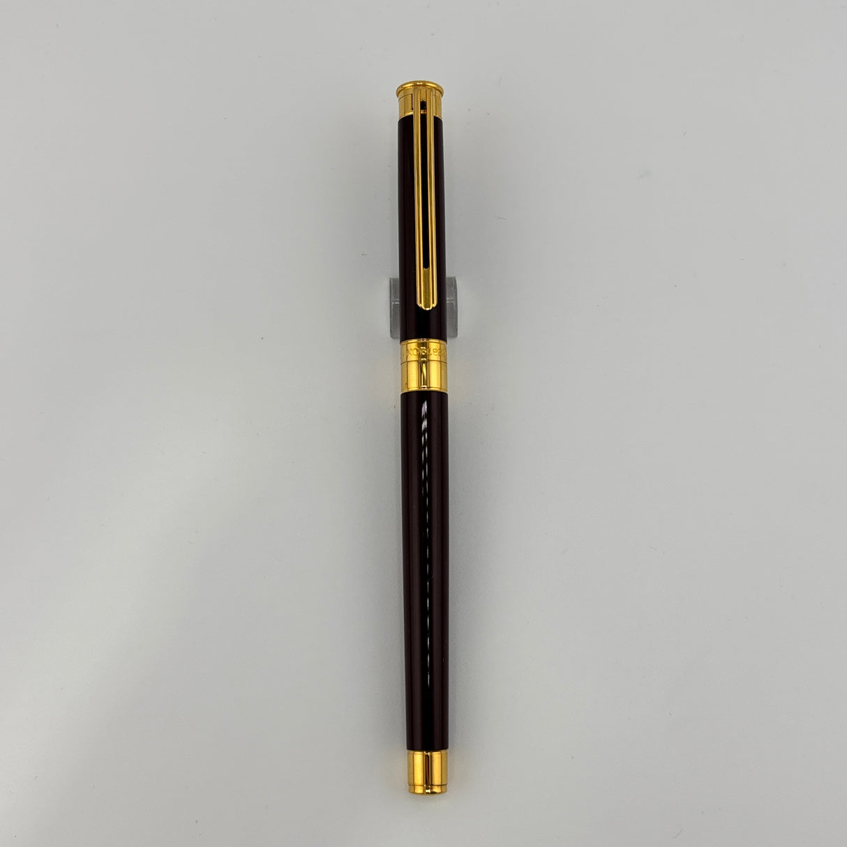 Montblanc Noblesse Burgundy gold trim  - Roller  Pen