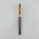 Cruiser Makelos Sterling silver cap 925 rose gold / Gun chrome Barrel - Fountain Pen