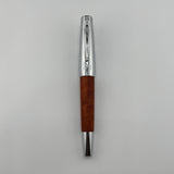 Faber Castell E-Motion Wood with Chrome - Fountain Pen