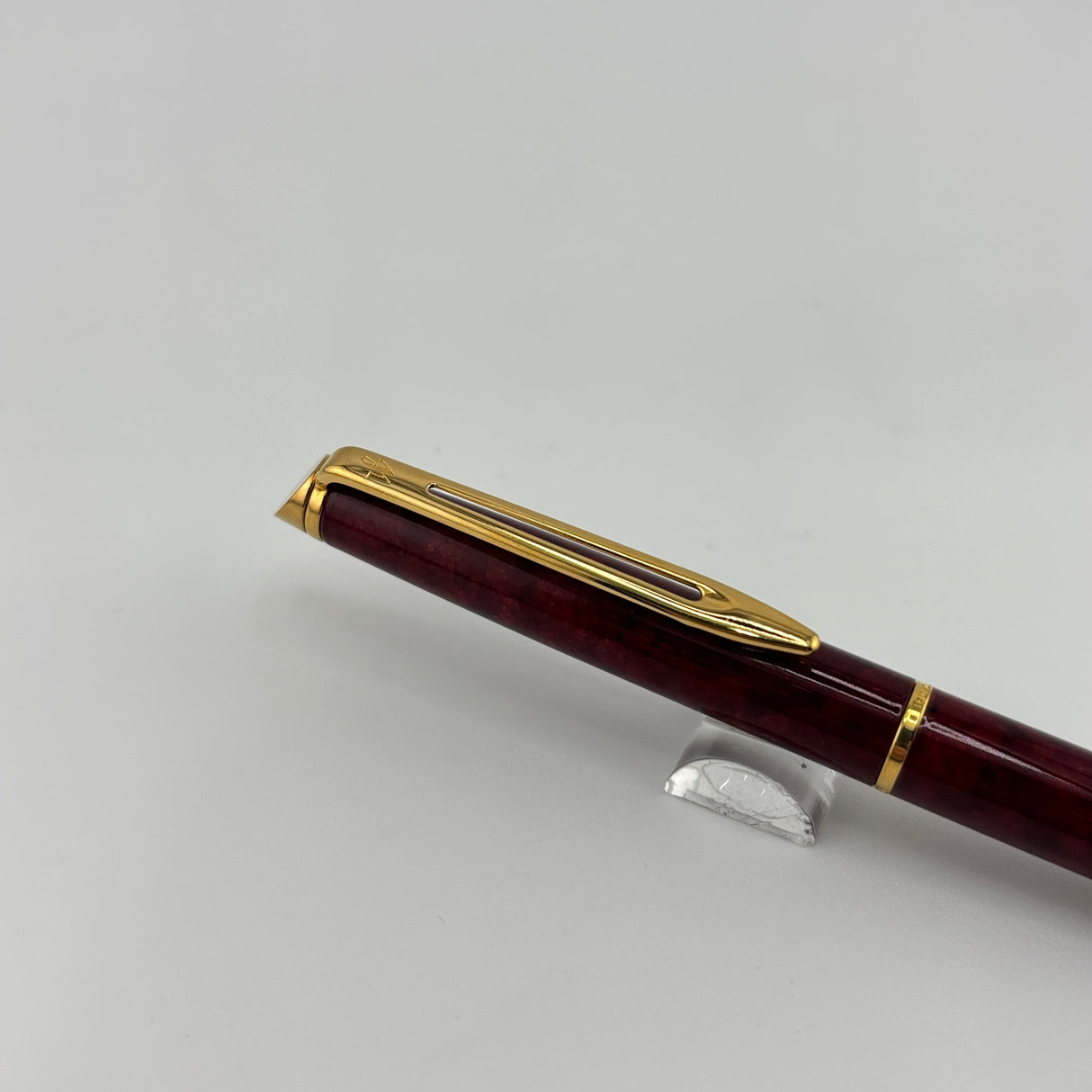 Waterman Hemisphere  Burgundy Marble  - Ball Pen
