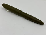 Ranga India Giant Torpedo Green unpolished ebonite  - Fountain Pen