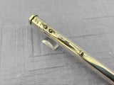 Yard O Led Faceted Sterling silver 925 " the diplomat " Made in Uk - Ball Pen