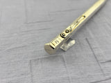 Yard O Led Faceted Sterling silver 925 " the diplomat " Made in Uk - Ball Pen