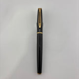 Waterman Hemisphere Black lacquer gold trim - Roller Ball
