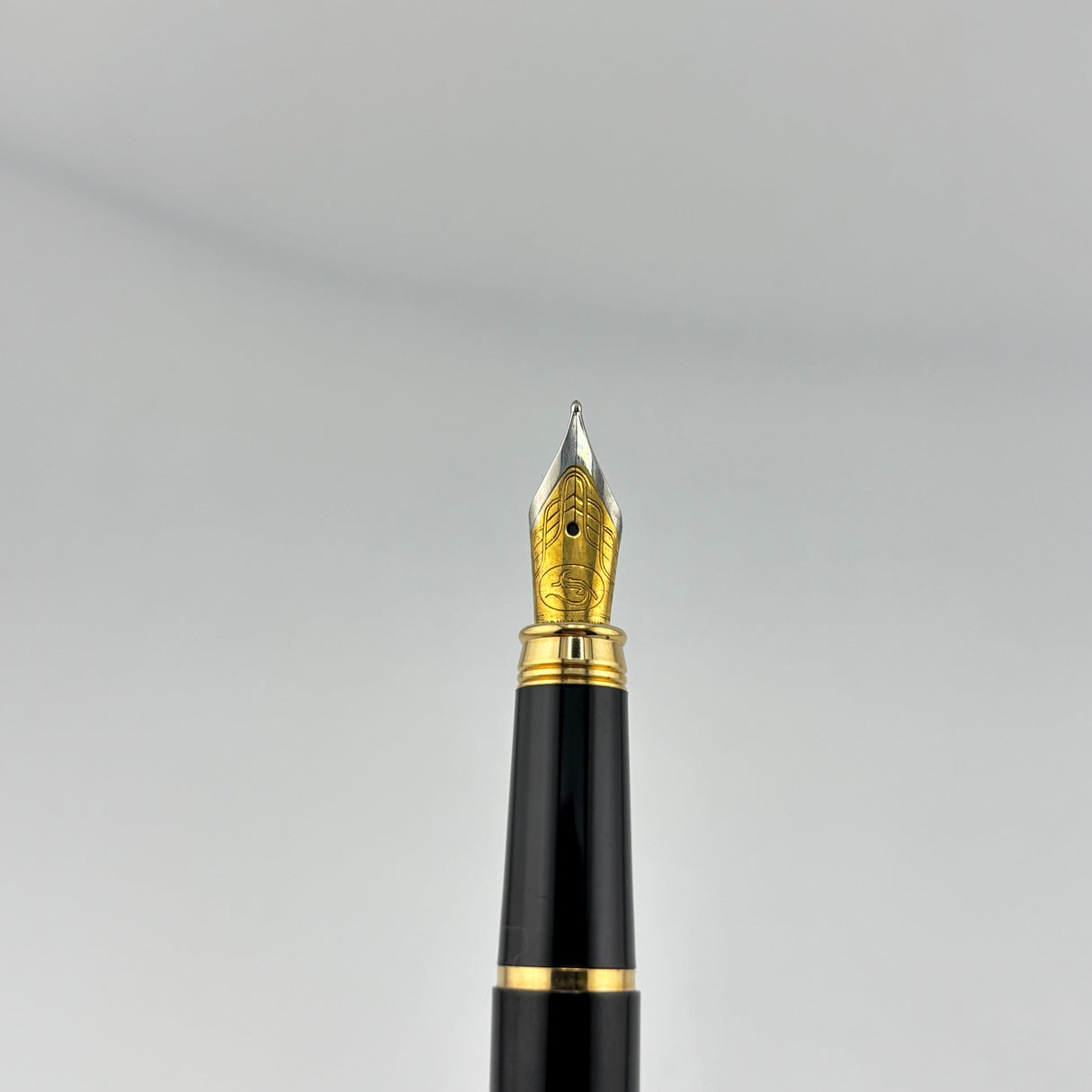 Reden's Paris Black Lacquer - Fountain Pen AND Ball Pen Blue Navy