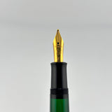 Pelikan M200 Black  Steel nib rare double broad Italic - Fountain Pen