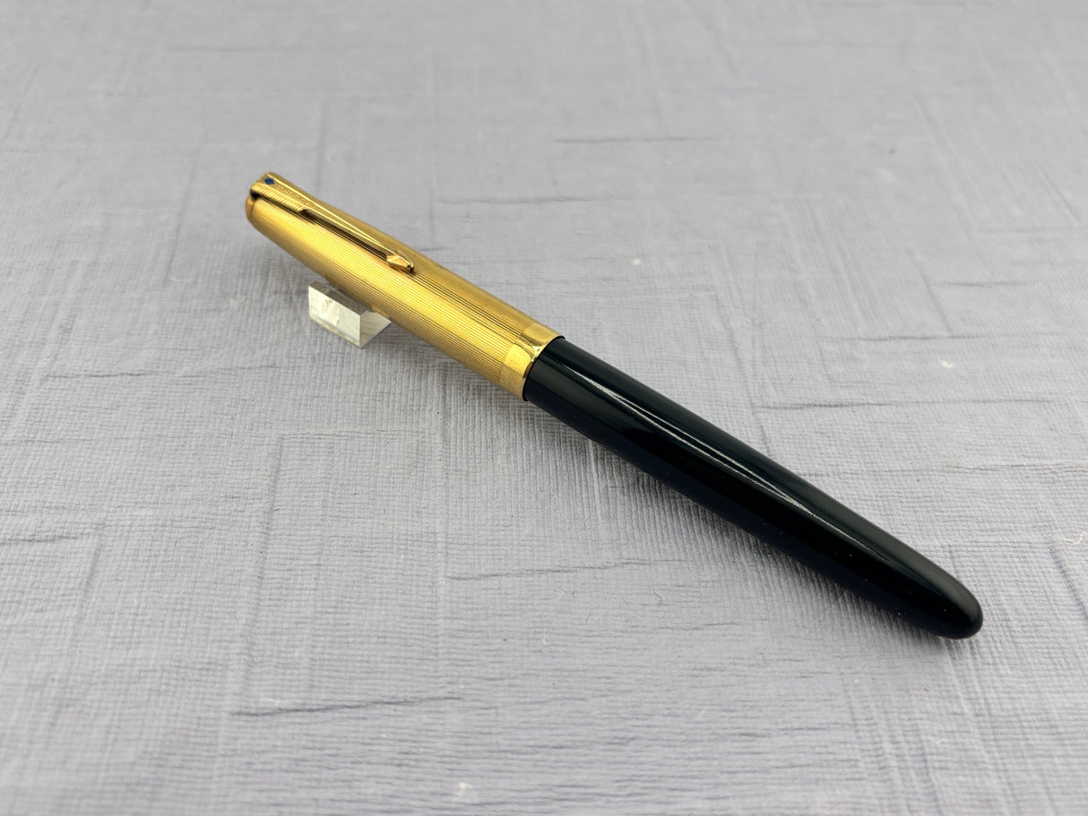Parker 51 Navy Blue Diamond clip Vacumatic
