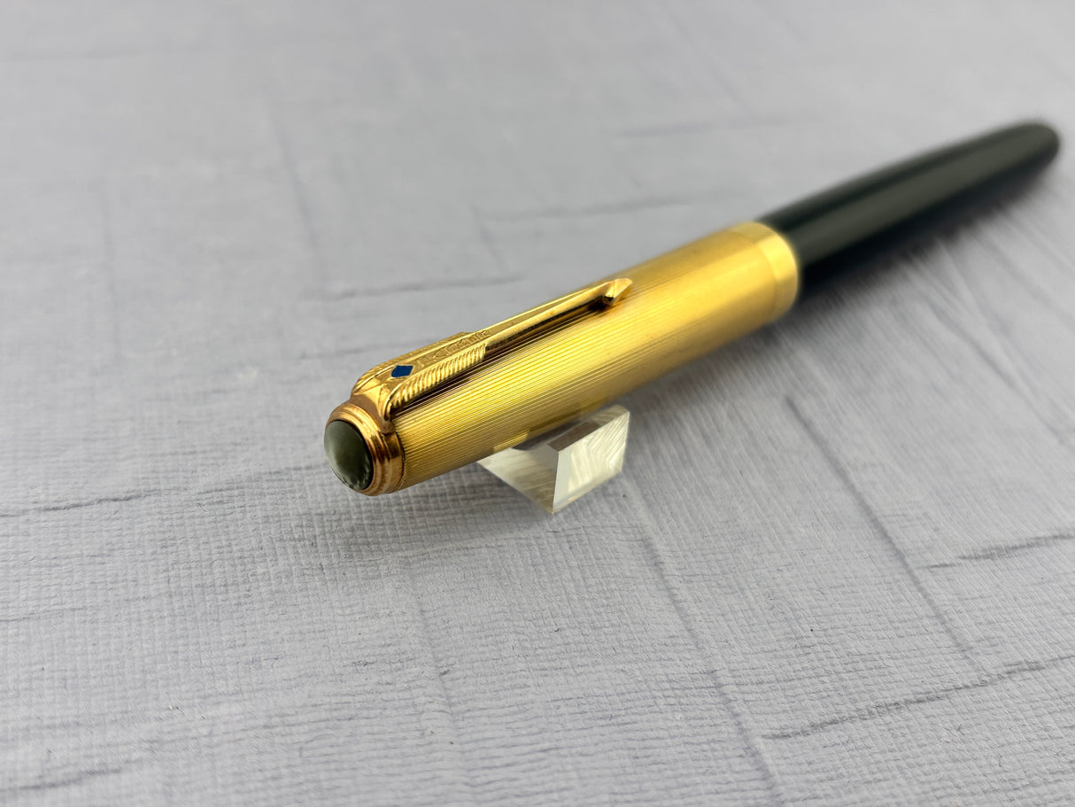 Parker 51 Navy Blue Diamond clip Vacumatic