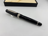 Stipula Firenze Etruria Black Silver trim - Fountain Pen
